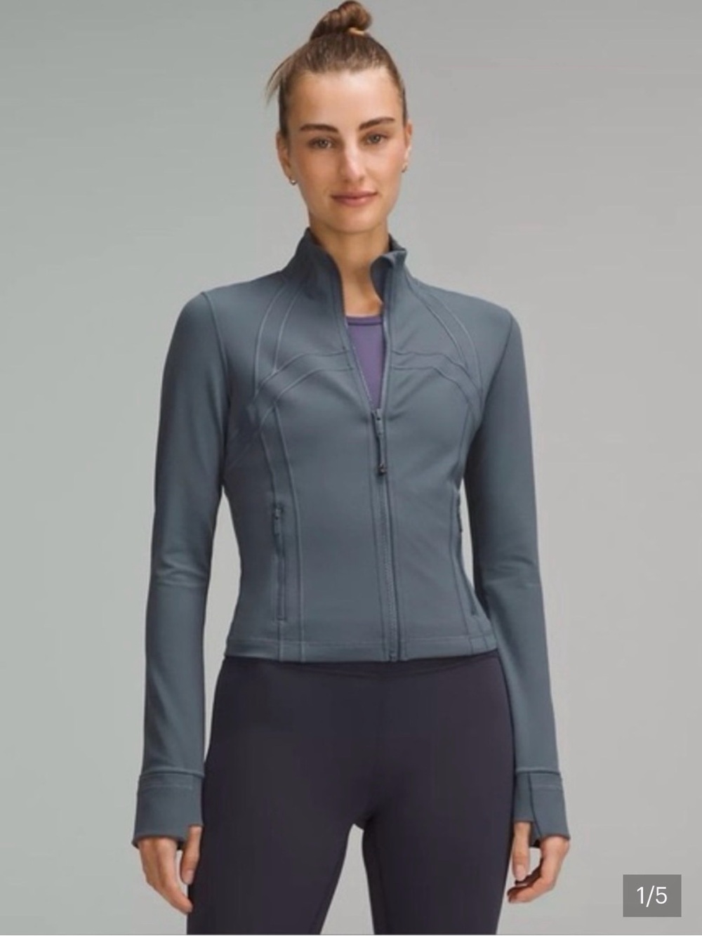 Lululemon cropped Define nulu jacket